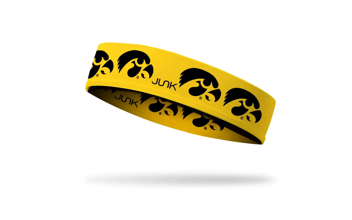University of Iowa: Logo Gold Baller Headband