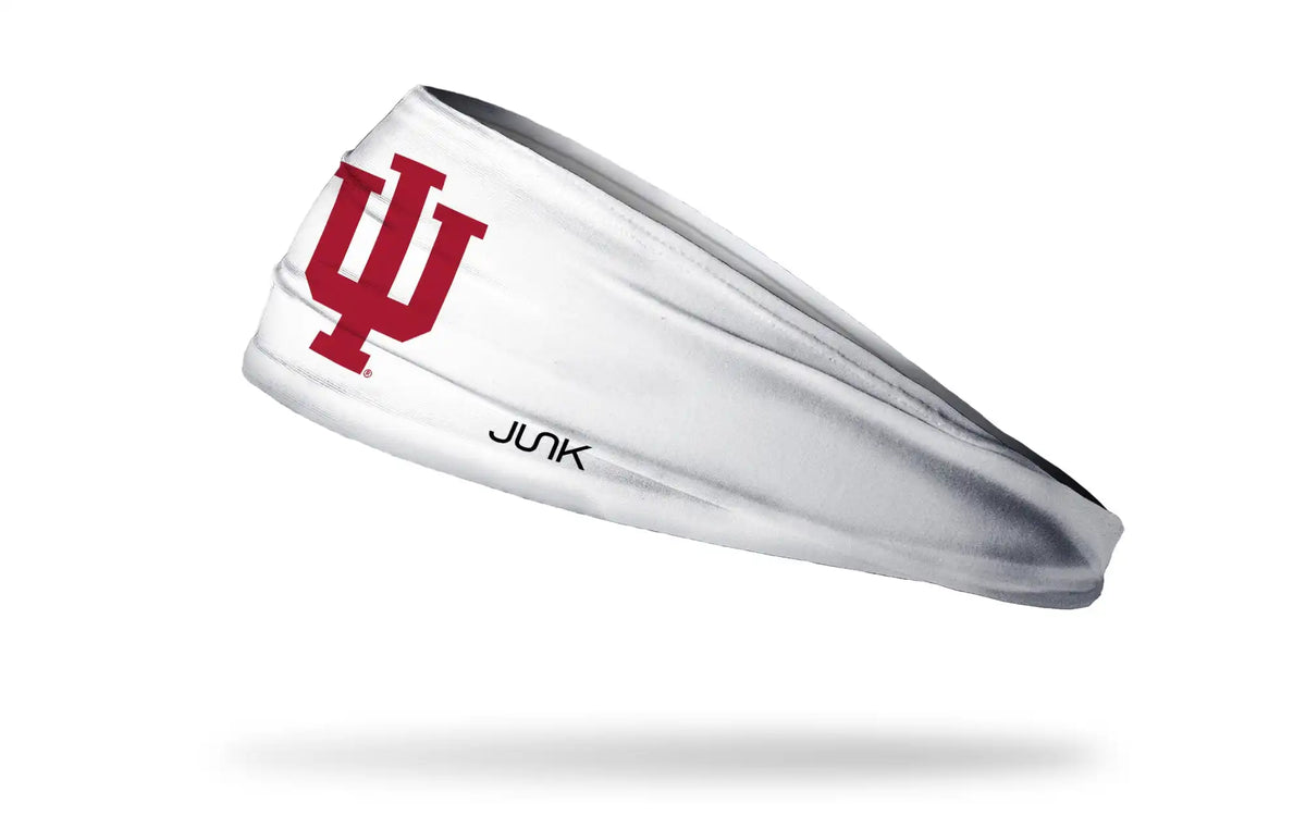 Indiana University: Logo White Big Bang Lite Headband