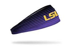 Louisiana State University: Gradient Stripe Big Bang Lite Headband