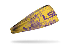 Louisiana State University: Grunge Gold Big Bang Lite Headband