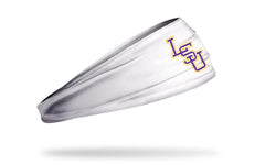 Louisiana State University: LSU Baseball White Big Bang Lite Headband