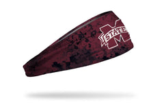 Mississippi State University: Grunge Maroon Big Bang Lite Headband
