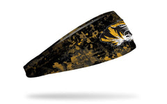 University of Missouri: Grunge Black Big Bang Lite Headband