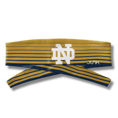 University of Notre Dame: Gradient Stripe Flex Tie Headband