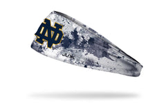 University of Notre Dame: Grunge White Big Bang Lite Headband