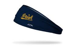 University of Notre Dame: Oversized Clover Navy Big Bang Lite Headband