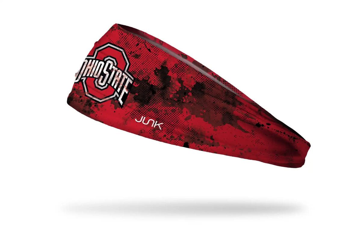 Ohio State: Grunge Scarlet Big Bang Lite Headband