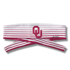 University of Oklahoma: Gradient Stripe Flex Tie Headband