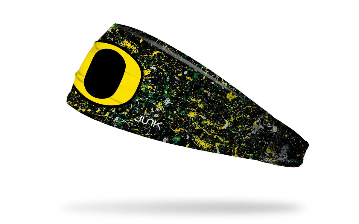 University of Oregon: Splatter Big Bang Lite Headband