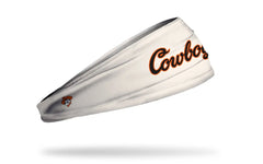 Oklahoma State University: Cream Big Bang Lite Headband