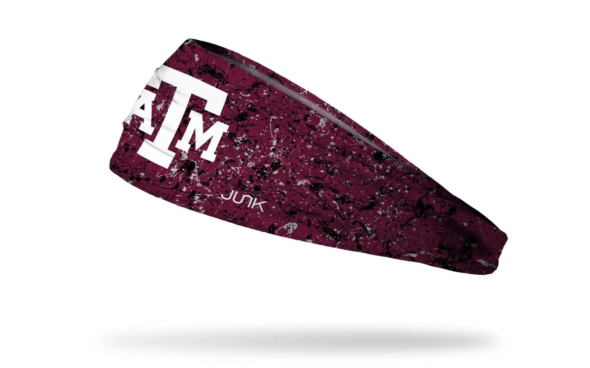 Texas A&M University: Splatter Maroon Big Bang Lite Headband