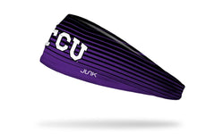 TCU: Gradient Stripe Big Bang Lite Headband