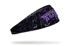TCU: Splatter Black Big Bang Lite Headband