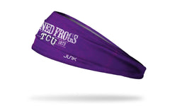 TCU: Vintage Athletic Big Bang Lite Headband