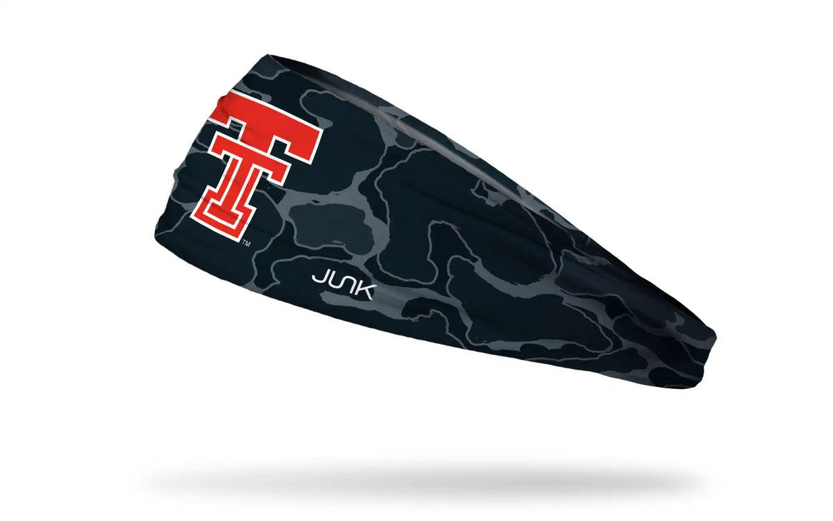 Texas Tech University: Camo Black Big Bang Lite Headband