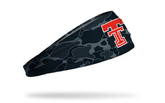 Texas Tech University: Camo Black Big Bang Lite Headband