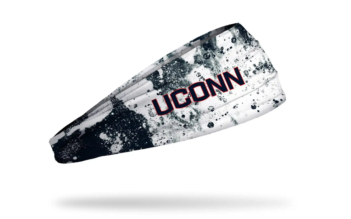 University of Connecticut: Paint Splatter Big Bang Lite Headband