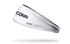 University of Connecticut: White Logo Big Bang Lite Headband