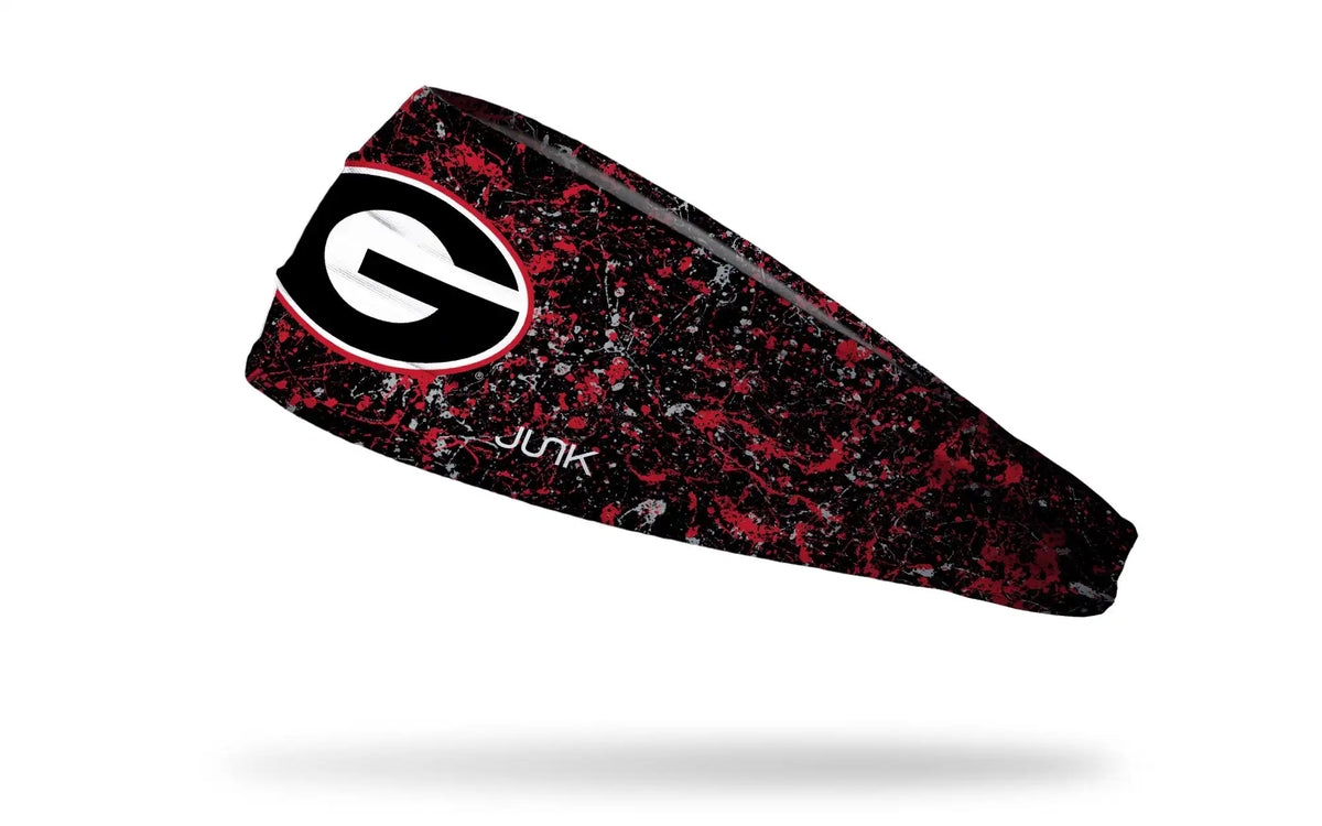 University of Georgia: Splatter Black Big Bang Lite Headband