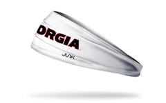 University of Georgia: Wordmark White Big Bang Lite Headband