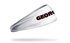 University of Georgia: Wordmark White Big Bang Lite Headband
