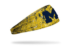 University of Michigan: Splatter Maize Big Bang Lite Headband