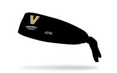 Vanderbilt University: Logo Baseball Wordmark Flex Tie Headband