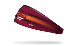 Virginia Tech University: Faded Stripe Big Bang Lite Headband