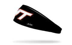 Virginia Tech: Logo Black Big Bang Lite Headband
