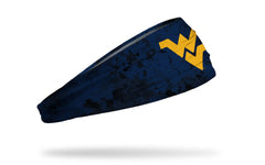 West Virginia University: Grunge Navy Big Bang Lite Headband