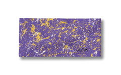 Purple Gold White Splatter Big Bang Lite Headband