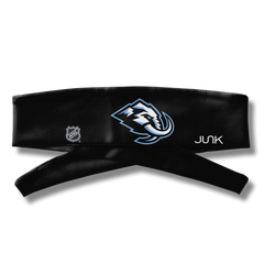 Utah Mammoth: Logo Black Flex Tie Headband