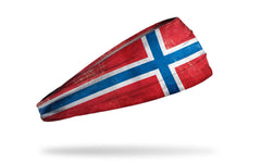 Norway Grunge Flag Headband