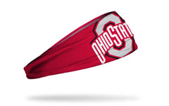 Ohio State: Oversized Logo Scarlet Big Bang Lite Headband