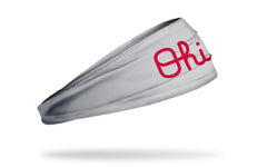 Ohio State: Script Ohio Gray Big Bang Lite Headband