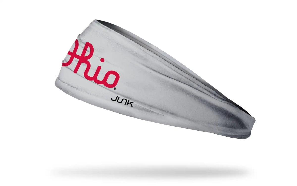Ohio State: Script Ohio Gray Big Bang Lite Headband