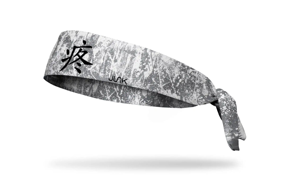Pain Symbol Flex Tie Headband