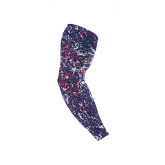 Patriotic Paint Splatter Arm Sleeve
