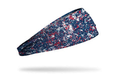 Patriotic Paint Splatter Big Bang Lite Headband