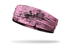 Powder Pink Grunge Big Bang Headband