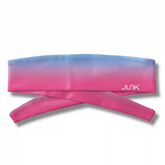 Ribbie Blue Flex Tie Headband