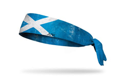Scotland Grunge Flag Tie Headband