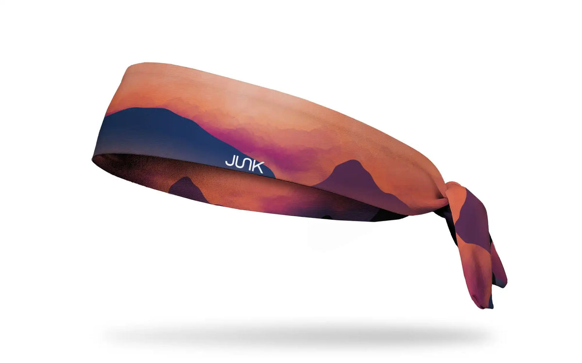 Soft Sunset Flex Tie Headband