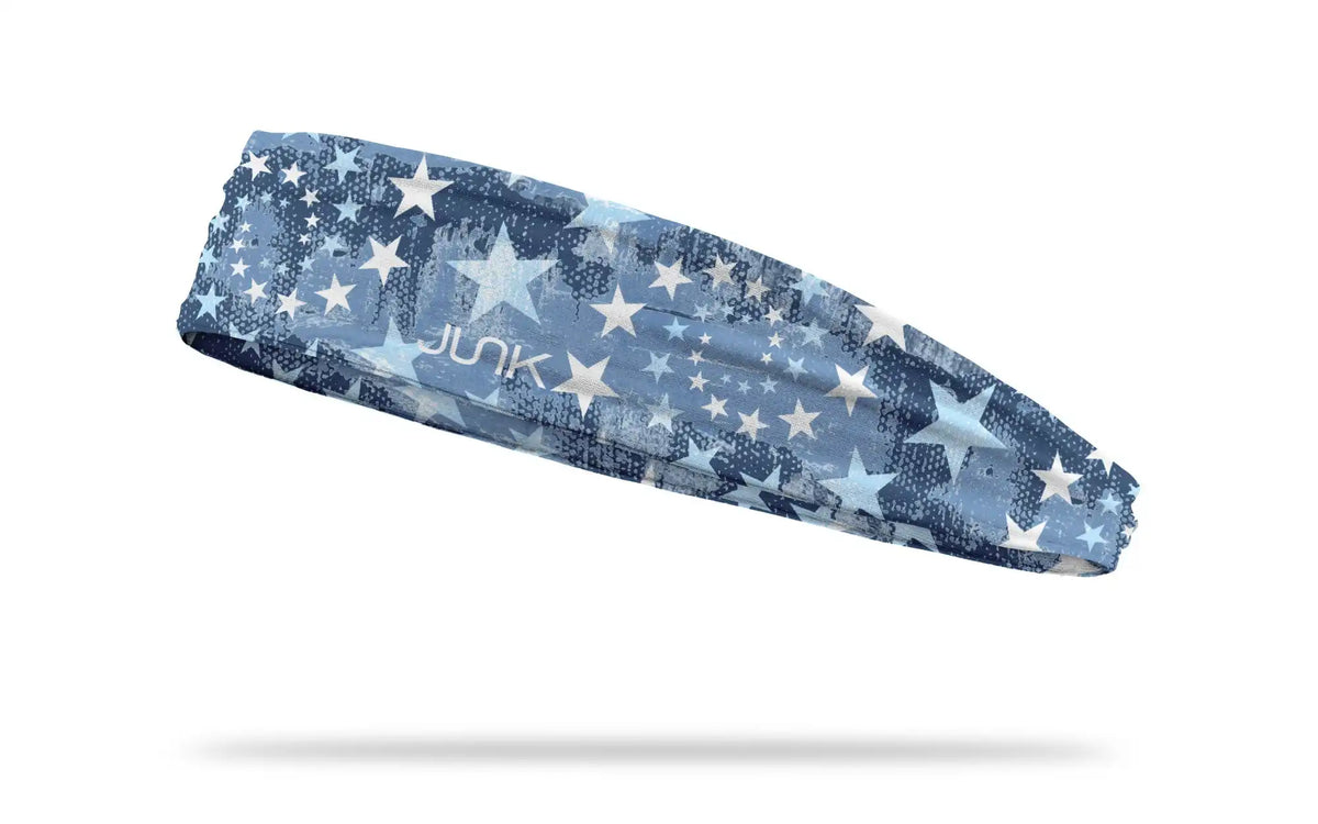 Star Spangled Denim Infinity Headband