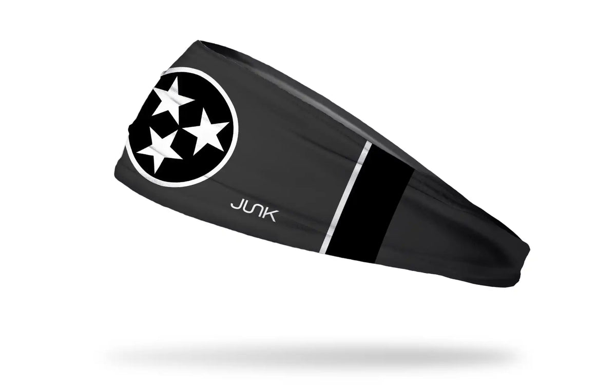 Tennessee Monochrome Flag Big Bang Lite Headband