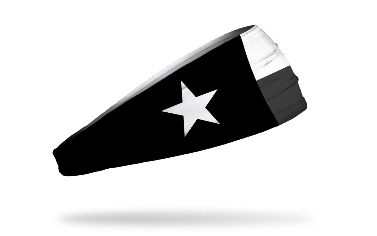 Texas Monochrome Flag Big Bang Lite Headband