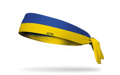 Ukraine Flag Flex Tie Headband