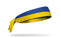 Ukraine Flag Flex Tie Headband
