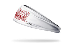 University of Oklahoma: Schooner White Big Bang Lite Headband