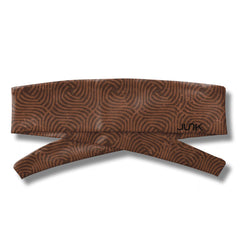 Toffee Swirl Flex Tie Headband